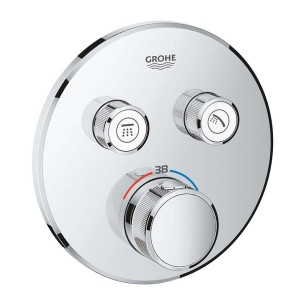 Душ система с термостат за вграждане Grohtherm SmartControl GROHE ➤ топ цена ➤ dshome.bg 2