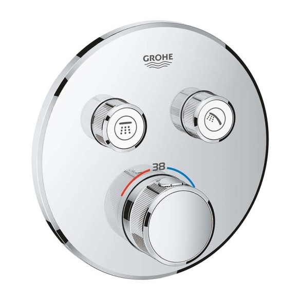 Душ система с термостат за вграждане Grohtherm SmartControl GROHE ➤ топ цена ➤ dshome.bg