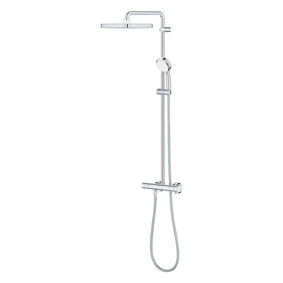 Душ система с термостат Tempesta Cosmopolitan 250 Cube GROHE ➤ топ цена ➤ dshome.bg
