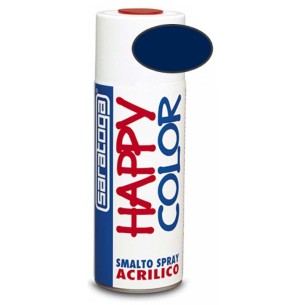 Акрилна спрей боя Тъмносин 400 мл Happy Color SARATOGA ➤ топ цена ➤ dshome.bg