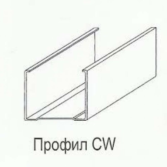 Поцинкован профил CW 50 0.45 мм 3 м ➤ топ цена ➤ dshome.bg