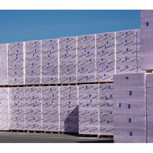 XPS изолация- 8 см (3.75 м2 в пакет) - 125/60 - EUROFISI ➤ топ цена ➤ dshome.bg