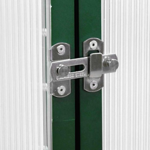 Оранжерия с основа рамка зелен 169x114x195 см алуминий