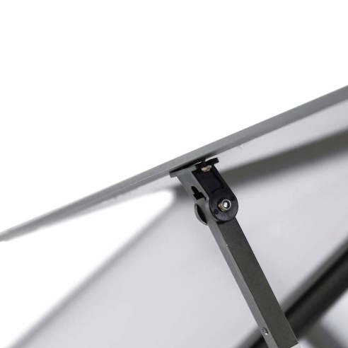 Оранжерия с основа рамка антрацит 334x169x195 см алуминий