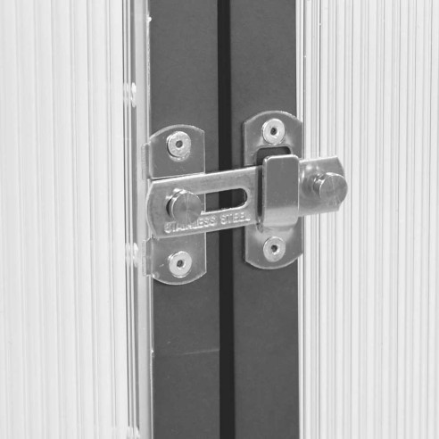 Оранжерия с основа рамка антрацит 169x114x195 см алуминий