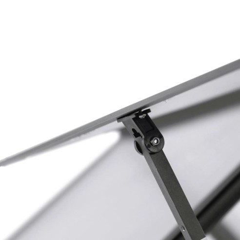 Оранжерия с основа рамка антрацит 224x169x195 см алуминий