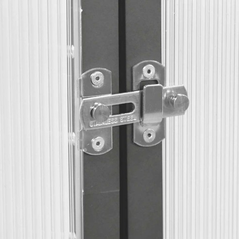 Оранжерия с основа рамка антрацит 169x58x195 см алуминий