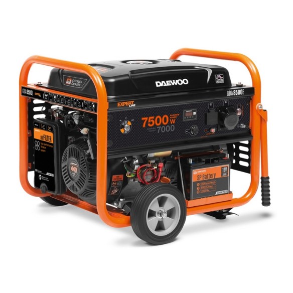 Бензинов генератор ел. старт 7000W GD8500E DAEWOO - 1