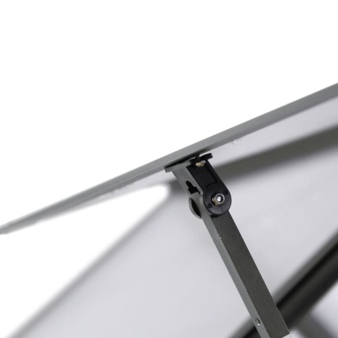 Оранжерия с основа рамка антрацит 224x169x202 см алуминий