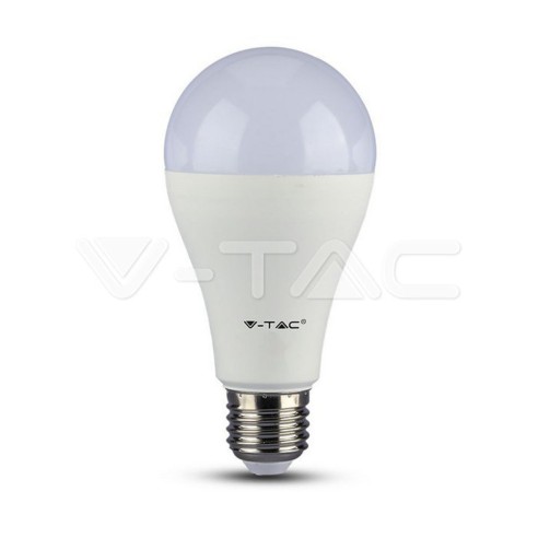 LED лампа 9W 4000K с батерия E27 A70 - V-TAC - 1