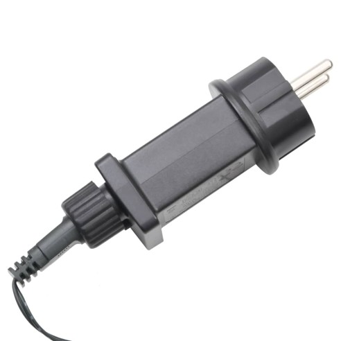 vidaXL Коледна елха конус, цветна, 1400 LED, 160x500 см