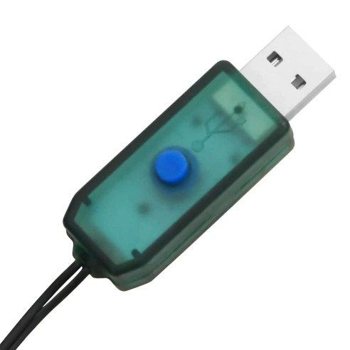 vidaXL Изкуствена предварително осветена коледна елха 30 LED 60 см