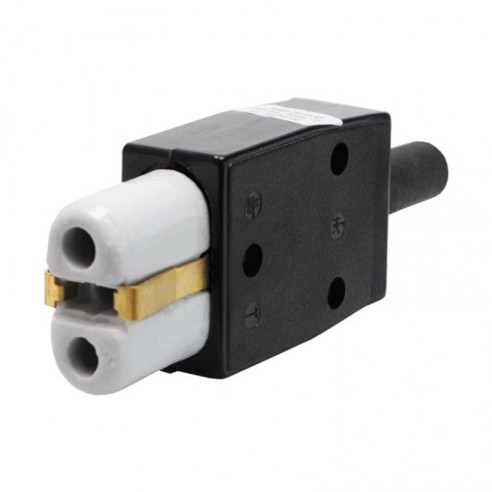 Щекер черен - 16А - 250V - 2