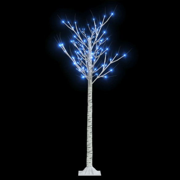 vidaXL Коледно дърво 140 LED 1,5 м синьо върба закрито/открито