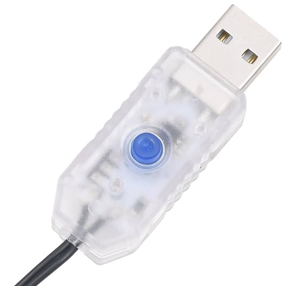 vidaXL Изкуствена коледна елха, 150 LED, 150 см
