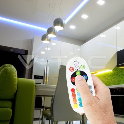 LED контролер RGB 72W - 24 бутона - V-TAC - 4