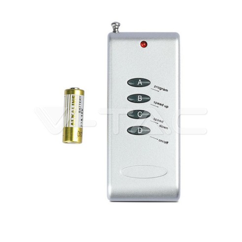 LED контролер RGB 144W - 4 бутона - V-TAC - 5