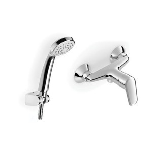 Смесител за вана/душ с аксесоари Theia FAYANS ➤ топ цена ➤ dshome.bg