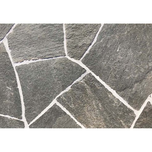 Градински плочи Polygonal Kavalas Slate 1-2 см AKROLITHOS ➤ топ цена ➤ dshome.bg