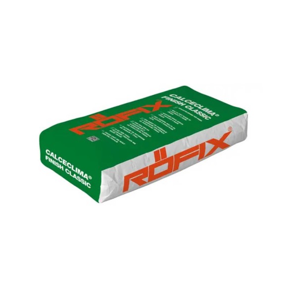 Вътрешна шпакловка CalceClima Finish Classic 25 кг RÖFIX ➤ топ цена ➤ dshome.bg