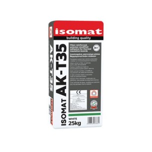 Лепило за топлоизолaционни плоскости AK-T35 25 кг бяло ISOMAT ➤ топ цена ➤ dshome.bg
