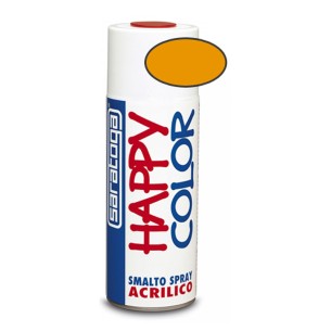 Акрилна спрей боя - Жълт хром 400 мл Happy Color SARATOGA ➤ топ цена ➤ dshome.bg