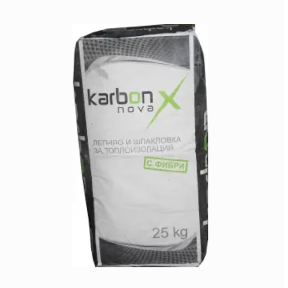 Лепило и шпакловка за топлоизолация Karbon 25 кг RÖFIX ➤ топ цена ➤ dshome.bg