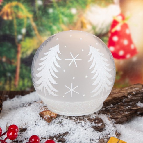 Светеща коледна топка Елхите ➤ топ цена ➤ dshome.bg