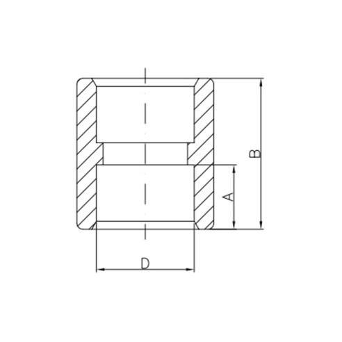 Полипропиленова муфа ф40 мм HP TREND ➤ топ цена ➤ dshome.bg