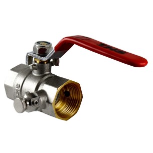 Сферичен кран с изпразнител със салников механизъм 1" THS THERMOSTYLE ➤ топ цена ➤ dshome.bg