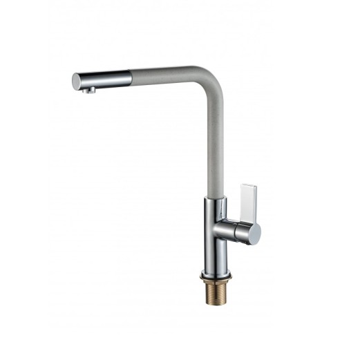 Висок смесител за кухня ICF 718650 White INTER CERAMIC ➤ топ цена ➤ dshome.bg