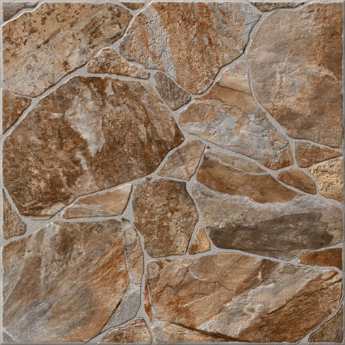 Гранитогрес 45x45 см Ривърстоун кафяв 36229 KAI ➤ топ цена ➤ dshome.bg