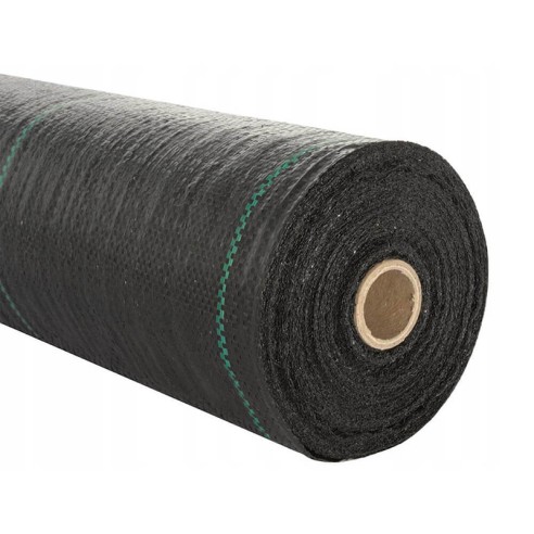 Покривало против плевели тъкан текстил 1.1х100 м черно BRADAS ➤ топ цена ➤ dshome.bg