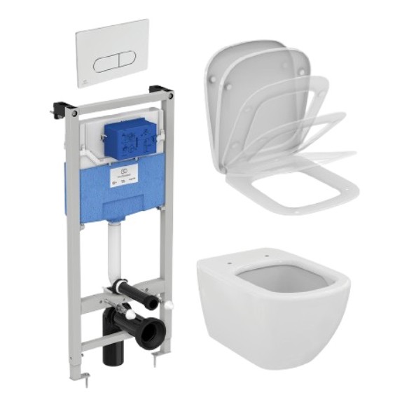 Комплект за вграждане на WC Tesi AquaBlade IDEAL STANDARD ➤ топ цена ➤ dshome.bg