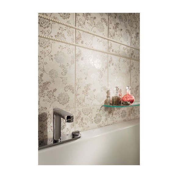 Декоративна плочка 25x36 см Amarena Flower TUBADZIN ➤ топ цена ➤ dshome.bg