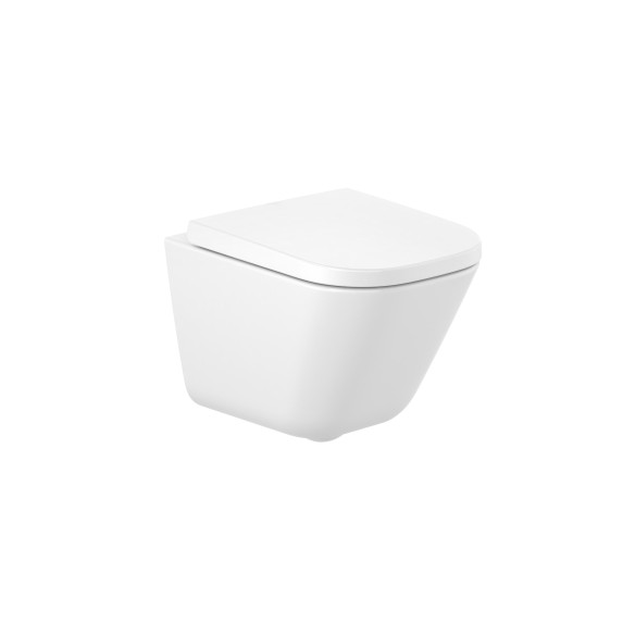 Комплект за вграждане на WC The Gap Square Rimless Compact ROCA ➤ топ цена ➤ dshome.bg