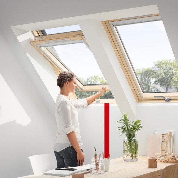 Покривен прозорец 66x118 см Стандарт FK06 GZL 1051B VELUX ➤ топ цена ➤ dshome.bg