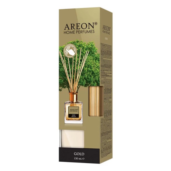 Ароматизатор с пръчици Злато 150 мл AREON ➤ топ цена ➤ dshome.bg