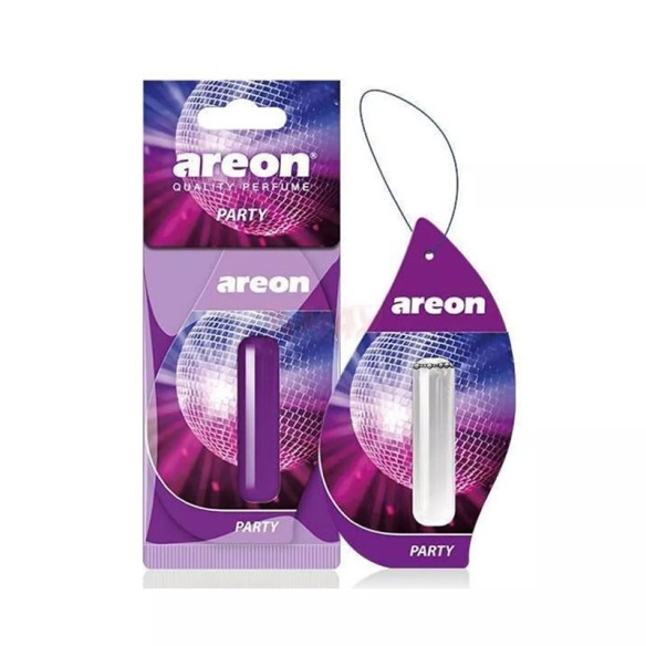 Течен ароматизатор за кола Party 5 мл AREON ➤ топ цена ➤ dshome.bg