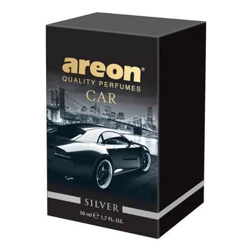 Парфюм за кола Сребро 50 мл AREON ➤ топ цена ➤ dshome.bg