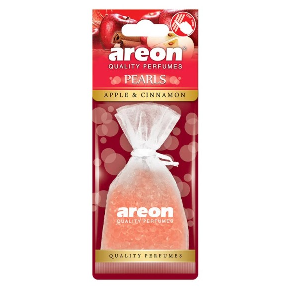 Ароматизатор за кола перли Ябълка и канела AREON ➤ топ цена ➤ dshome.bg