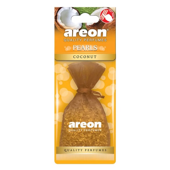 Ароматизатор за кола перли Кокос AREON ➤ топ цена ➤ dshome.bg