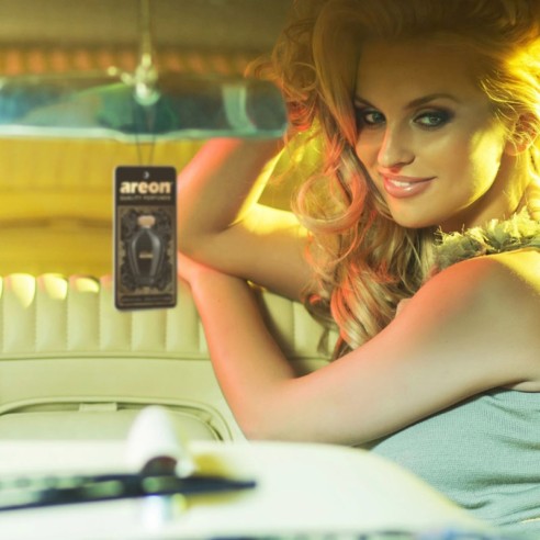 Ароматизатор за кола Черна ванилия Специална селекция AREON ➤ топ цена ➤ dshome.bg