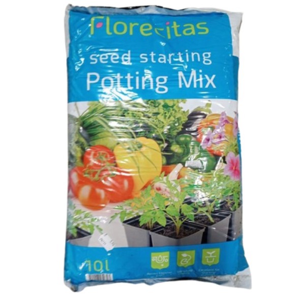Торопочвена смес за разсад 10 л FLORESITAS ➤ топ цена ➤ dshome.bg
