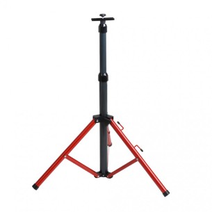 Единична стойка за прожектор 1.6 м червено/сиво LIGHTEX ➤ топ цена ➤ dshome.bg 2