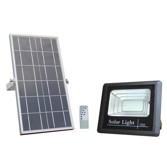 Соларен LED прожектор 12 W 6000K 800 lm IP65 OPTONICA ➤ топ цена ➤ dshome.bg