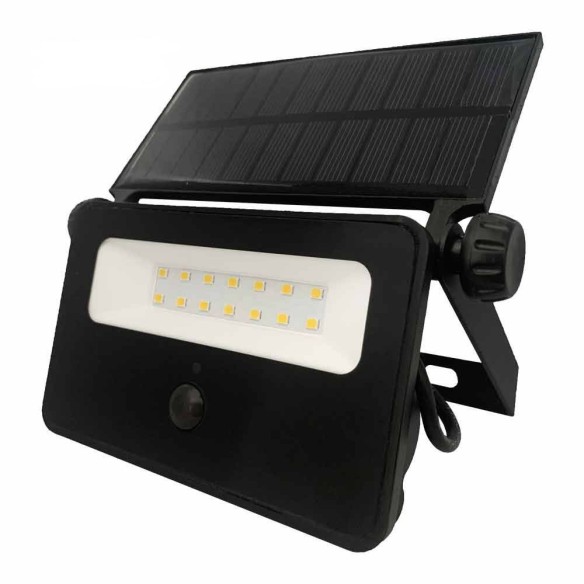 Соларен LED прожектор със сензор 8 W 4000 К Uno Solar VIVALUX ➤ топ цена ➤ dshome.bg