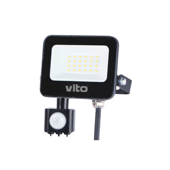 LED прожектор със сензор 20 W 6000 К Sava-S VITO ➤ топ цена ➤ dshome.bg