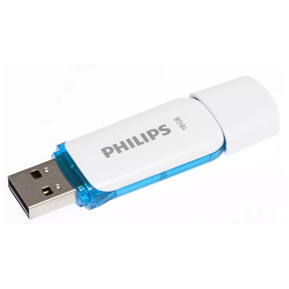 Флаш памет USB 2.0 16 GB Snow PHILIPS ➤ топ цена ➤ dshome.bg