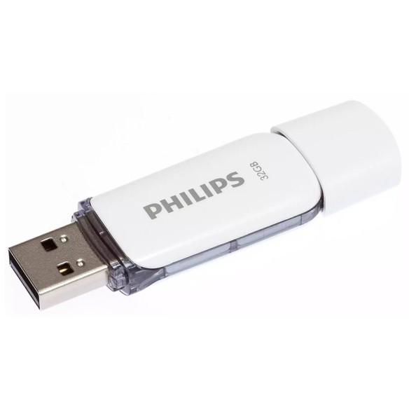 Флаш памет USB 2.0 32 GB Snow PHILIPS ➤ топ цена ➤ dshome.bg